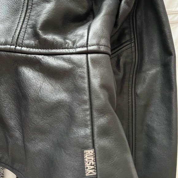 Vintage Rudsak leather jacket in black - Picture 11 of 13